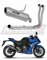 Suzuki GSX-8R 2023 2025 Full System Motorcycle Muffler Auspuff Sportauspuff Silencer Echappement Silencieux Scarico Scarichi Escape Wydech Tłumik S6 Dominator Exhaust System x