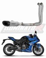 kompletny układ wydechowy z tłumikiem DOMINATOR Full System Tytanowy HP8 pasujący do motocykla Suzuki GSX-8R / 8S 2023 - 2025
