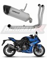 complete exhaust system with muffler DOMINATOR Full System titanium HP6 fits to Suzuki GSX8R / 8S 2023  2025