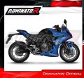 complete exhaust system with muffler DOMINATOR Full System HP6 BLACK fits to Suzuki GSX8R / 8S 2023  2025 4
