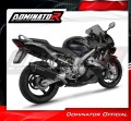 Honda CBR 600 F4i 2001 2006 Exhaust Muffler Auspuff Sportauspuff Silencer Echappement Silencieux Scarico Scarichi Escape Toba de esapament Avgas Ljuddämpare Wydech Tłumik Carbon Tip HP6 Black Noir Nero Negro Svart Schwarz Negru Dominator 1