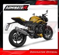 kompletny układ wydechowy z tłumikiem DOMINATOR Full System S6 pasujący do motocykla Triumph Street Triple 765 RS 2024 - 2025