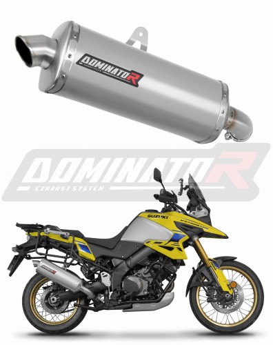 exhaust muffler DOMINATOR P7 fits to Suzuki VStrom 1050 DE 2023  2025