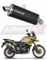 exhaust muffler DOMINATOR P7 BLACK fits to Suzuki VStrom 1050 DE 2023  2025