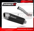 exhaust muffler DOMINATOR S6 BLACK fits to Honda CBR 600 F4i Sport 2001  2006 2