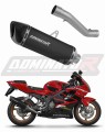 exhaust muffler DOMINATOR HP6 BLACK fits to Honda CBR 600 F4i Sport 2001  2006