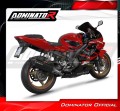 exhaust muffler DOMINATOR HP6 BLACK fits to Honda CBR 600 F4i Sport 2001  2006 3
