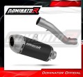 wydech tłumik DOMINATOR S6 Shorty CZARNY pasujący do motocykla Honda CBR 600 F4i Sport 2001 - 2006 2