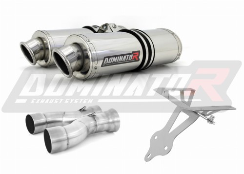 その他 F Ducati 999 2001 - 2006 Exhaust Silencer Muffler OV + dB killer