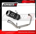 kompletny układ wydechowy z tłumikiem DOMINATOR Full System GP CZARNY pasujący do motocykla Honda CBR 125 R 2011 - 2018 2