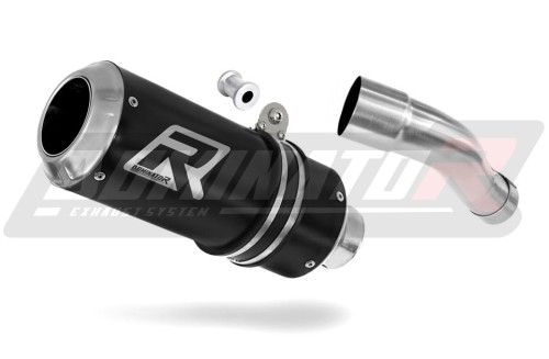 exhaust muffler DOMINATOR GP BLACK fits to Honda CB 600F HORNET PC41 2007  2013 3