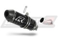 exhaust muffler DOMINATOR HP3 BLACK fits to Aprilia Tuono V4 R APRC Low Level 2011  2014 2