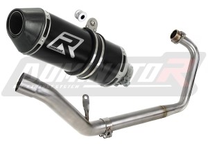 Honda CBR 150 R 2011 - 2018  Full Exhaust System Collector Silencer HP3 BLACK + dB killer