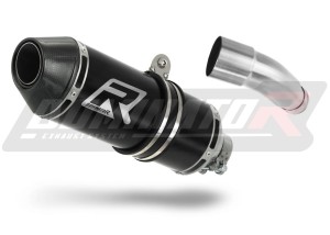 Kawasaki  NINJA 125 Z125 2019 - 2023 Exhaust Silencer Muffler HP3 BLACK + dB killer