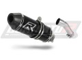 exhaust muffler DOMINATOR HP3 BLACK fits to Kawasaki ZX250R 2008  2012 2