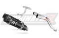 Yamaha FZ6 Fazer S1 2004 2010 Exhaust Muffler Auspuff Sportauspuff Silencer Echappement Silencieux Scarico Scarichi Escape Toba de esapament Avgas Ljuddämpare Wydech Tłumik Carbon Tip HP3 Black Noir Nero Negro Svart Schwarz Negru Dominator x