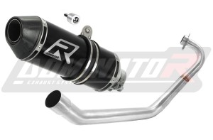 Yamaha MT 125 2014 - 2019 Full Exhaust System Collector Silencer HP3 BLACK + dB killer