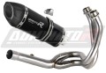 kompletny układ wydechowy z tłumikiem DOMINATOR Full System HP5 CZARNY pasujący do motocykla Kawasaki ER 6 N / F 2012 - 2016