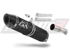 Hyosung GD 250 Exiv Exhaust Silencer Muffler HP2 BLACK + dB killer