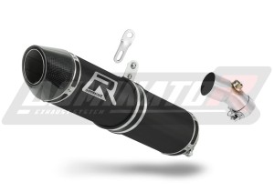 Kawasaki ER - 6 N / F 650 2006 - 2008 Exhaust Silencer Muffler HP2 BLACK + dB killer