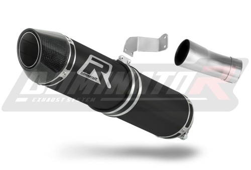 exhaust muffler DOMINATOR HP2 BLACK fits to Triumph STREET TRIPLE 765 S / R / RS 2017  2022
