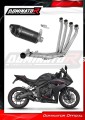 complete exhaust system with muffler DOMINATOR Full System HP8 BLACK fits to Honda CBR 650 R / EClutch 2024  2025 5