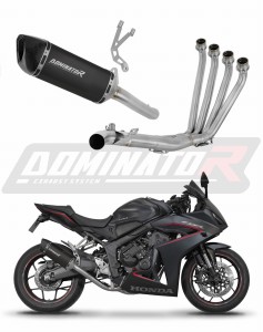 Honda CBR 650 R / E-Clutch 2024 - 2025 Full system Kolektor wydech tłumik HP6 BLACK + dB killer