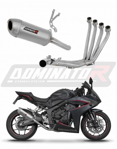 kompletny układ wydechowy z tłumikiem DOMINATOR Full System S6 pasujący do motocykla Honda CBR 650 R / E-Clutch 2024 - 2025 5