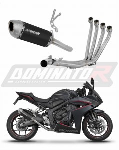 Honda CBR 650 R / E-Clutch 2024 - 2025 Full system Kolektor wydech tłumik S6 BLACK + dB killer