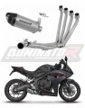 complete exhaust system with muffler DOMINATOR Full System titanium HP8 fits to Honda CB 650 R / EClutch 2024  2025 6