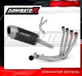 Honda CB 650 R / E-Clutch 2024 - 2025 Collector Manifold Full Exhaust System Muffler Auspuff Sportauspuff Silencer Echappement Silencieux Scarico Scarichi Escape Wydech Tłumik S6 BLACK Dominator Exhaust System 2