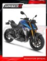 complete exhaust system with muffler DOMINATOR Full System titanium HP8 fits to Suzuki GSXS 1000 / 1000 GT / 950 2021  2024 4