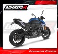 complete exhaust system with muffler DOMINATOR Full System HP8 BLACK fits to Suzuki GSXS 1000 / 1000 GT / 950 2021  2024 3