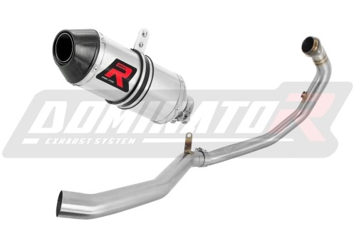 complete exhaust system with muffler DOMINATOR Full System HP3 fits to Husqvarna Svartpilen 401 2020  2023