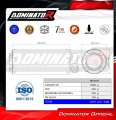 wydech tłumik DOMINATOR GP CZARNY pasujący do motocykla Husqvarna Svartpilen 401 2020 - 2023 2