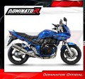 exhaust muffler DOMINATOR homologated road legal OVAL fits to GSF 650 S BANDIT 2005  2006 5