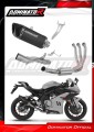 kompletny układ wydechowy z tłumikiem DOMINATOR Full System HP6 CZARNY pasujący do motocykla CF MOTO 675 SR-R 2024 - 2026 2