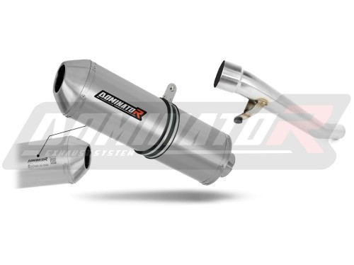exhaust muffler DOMINATOR homologated road legal OVR fits to SUZUKI GSX 1200 INAZUMA 1999  2000 3