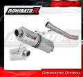 wydech tłumik DOMINATOR Homologowany Owalny pasujący do motocykla Suzuki GSXF 600 1998 - 2006 3