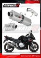 exhaust muffler DOMINATOR homologated road legal OV fits to Suzuki GSXF 650 2007  2016 2