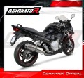 exhaust muffler DOMINATOR homologated road legal OV fits to Suzuki GSXF 650 2007  2016 4