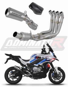 BMW M1000XR 2020 - 2026 Full Exhaust System Collector Silencer GPS EX + dB killer