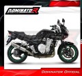 SUZUKI GSF 650 BANDIT 2007 - 2016 EXHAUST Homologated EC Type approval  Street legal Approval Certificate Silencer Muffler Auspuff Sportauspuff Silencer Echappement Silencieux Scarico Scarichi  Marmitta Escape Wydech Tłumik ST DOMINATOR EXHAUST SYSTEM 3