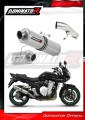 exhaust muffler DOMINATOR homologated road legal ROUND fits to GSF 1250 BANDIT 2007  2016
