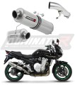 exhaust muffler DOMINATOR homologated road legal ROUND fits to GSF 1250 BANDIT 2007  2016 6
