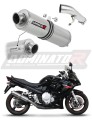 exhaust muffler DOMINATOR homologated road legal ROUND fits to Suzuki GSXF 650 2007  2016