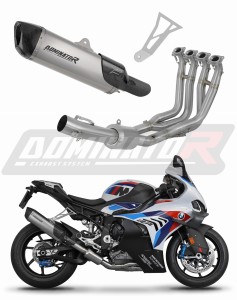 BMW M1000RR 2025 - 2026 Full Exhaust System Collector Silencer Titanium HP6 + dB killer
