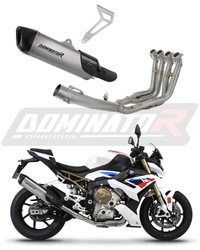 kompletny układ wydechowy z tłumikiem DOMINATOR Full Tytanowy System Tytanowy HP6 pasujący do motocykla BMW S1000R 2021 - 2026