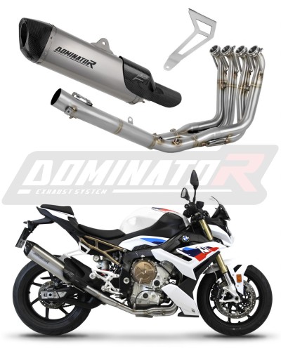 kompletny układ wydechowy z tłumikiem DOMINATOR Full System Tytanowy HP6 pasujący do motocykla BMW S1000R 2021 - 2026