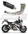 kompletny układ wydechowy z tłumikiem DOMINATOR Full System HP6 CZARNY pasujący do motocykla BMW S1000R 2021 - 2026